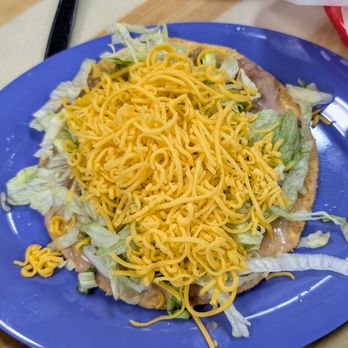 Tasty Tacos - Tostada - Mexican Near Me - Des Moines, Iowa