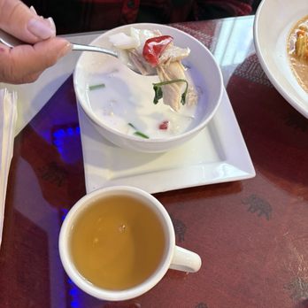 Champa Lao & Thai - Tom-Kar & Hot Jasmine Tea - Thai Near Me - Manchester, Connecticut