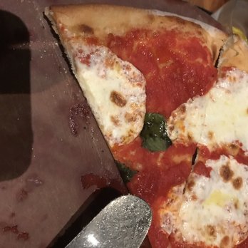 matchbox - margherita pizza. Notice how sparse the basil toppings are. Cheese is a bit thin as well. - Pizza Near Me - Arlington, Virginia matchbox - margherita pizza. Notice how sparse the basil toppings are. Cheese is a bit thin as well. - Pizza Near Me - Arlington, Virginia