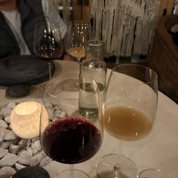 Wine pairing that was served. Wine pairing that was served.