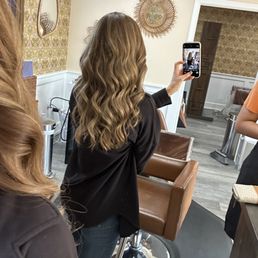 Yesterday after my toner and touch done