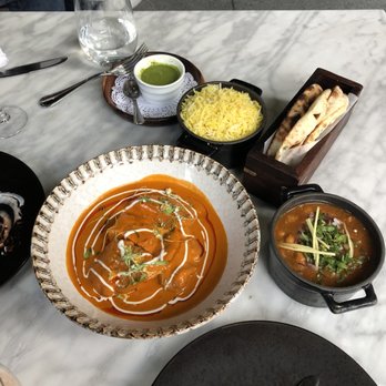 ROOH - Butter chicken, chickpea curry, saffron rice, garlic naan - Indian Near Me - San Francisco, California
