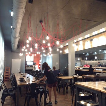 Nami Ramen - Noodly wires on the ceiling! Cute! - Ramen Near Me - Saint Louis, Missouri Nami Ramen - Noodly wires on the ceiling! Cute! - Ramen Near Me - Saint Louis, Missouri