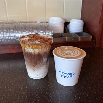 Reinne’s Place - Apple iced latte + cardamom latte - Coffee & Tea Near Me - Long Beach, California Reinne’s Place - Apple iced latte + cardamom latte - Coffee & Tea Near Me - Long Beach, California