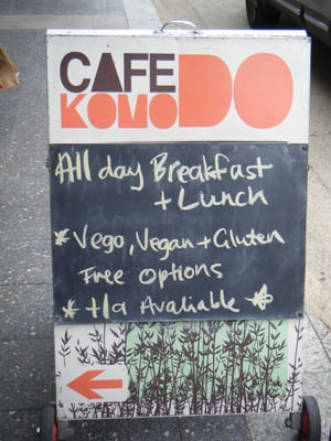 Menu photo 2 Cafe Komodo Prospect, SA