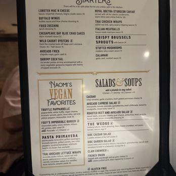 Foxy’s Kitchen + Bar - menu pic 1 - Bars Near Me - Rancho Mirage, California Foxy’s Kitchen + Bar - menu pic 1 - Bars Near Me - Rancho Mirage, California
