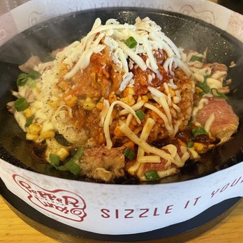 Pepper Lunch - Kimchi Beef Pepper Rice with Cheese - Japanese Near Me - Irvine, California