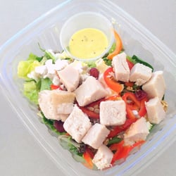 Pines - Salad (priced by weight) is one of the cheaper options. Mine has always come out to $5