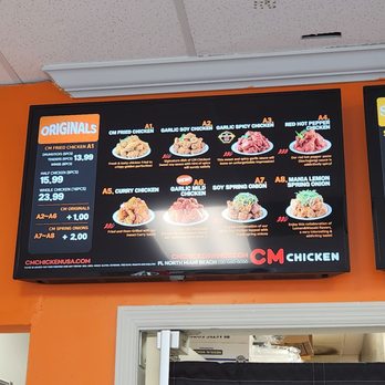 CM Chicken - Menu - Korean Near Me - North Miami Beach, Florida