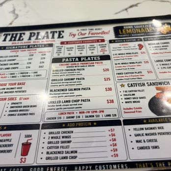 The Plate - Menu - Southern Near Me - Memphis, Tennessee The Plate - Menu - Southern Near Me - Memphis, Tennessee