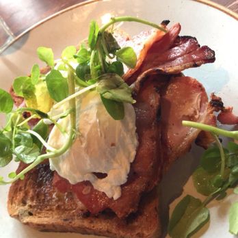 Grounded - Poached eggs in bacon - Cafes Near Me - Bristol, BST