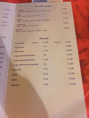 Menu photo 7 L'isoletta Siracusa, SR