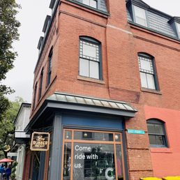 Beautiful bike shop.