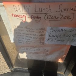 Juicy's Ribs - Menu Part 3 as of 01/04/25