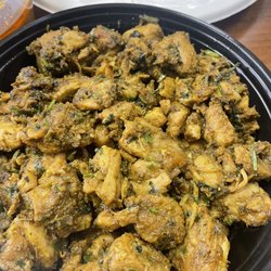 Mom's Indian Kitchen - Green chili chicken fry (boneless)