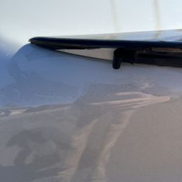 Spoiler wrap tear Spoiler wrap tear