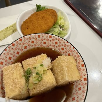 Kazoo Restaurant - Vegetable Croquettes Friend tofu - Japanese Near Me - San Jose, California Kazoo Restaurant - Vegetable Croquettes Friend tofu - Japanese Near Me - San Jose, California