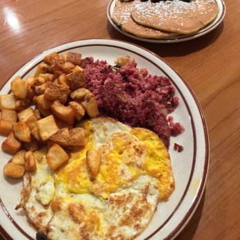 BabyStacks Cafe - Spring Valley - Corned beef hash and eggs with blueberry pancakes - Breakfast & Brunch Near Me - Las Vegas, Nevada BabyStacks Cafe - Spring Valley - Corned beef hash and eggs with blueberry pancakes - Breakfast & Brunch Near Me - Las Vegas, Nevada