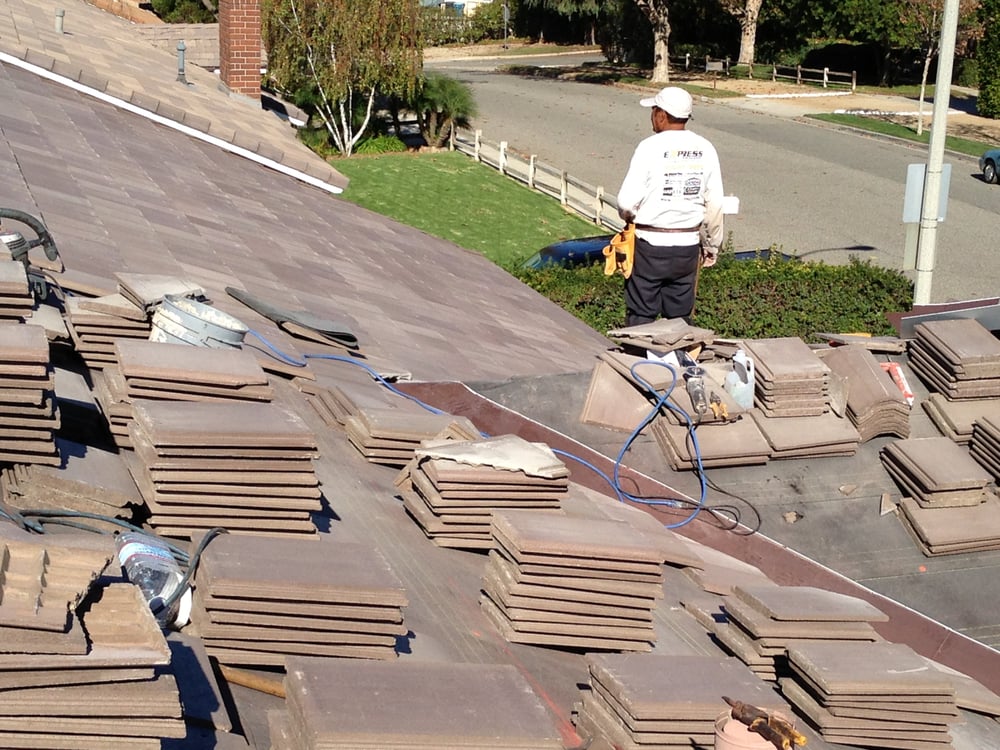 Slide of Express Roofing