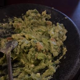 Guacamole made on the side on the spot Guacamole made on the side on the spot