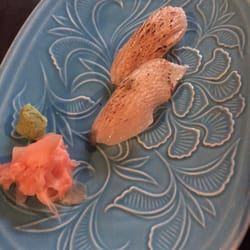 Yachyo Japanese Bistro - Darlinghurst - Kingfish belly nigiri.  Melty wonderful deliciousness!!!