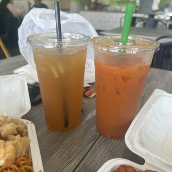 Pots n' Woks - Mango Tea Thai Tea - Chinese Near Me - Whittier, California