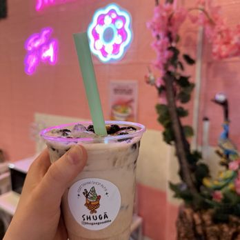 Shugā - Coquito boba!!!!! - Desserts Near Me - Aguadilla, Puerto Rico