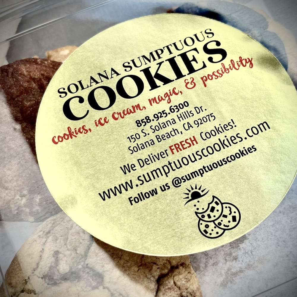 Solana Sumptuous Cookies - My box of cookies. - Bakeries Near Me - Solana Beach, California Solana Sumptuous Cookies - My box of cookies. - Bakeries Near Me - Solana Beach, California