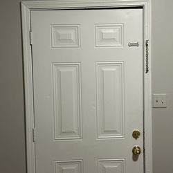 Lumos Real Estate - Door was completely bowed so bad you couldn't get it opened hardly