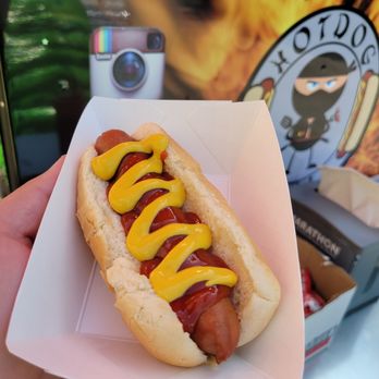 Hot Dog Ninja - Ketchup and mustard does the trick - Food Trucks Near Me Hot Dog Ninja - Ketchup and mustard does the trick - Food Trucks Near Me