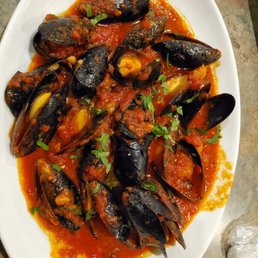 Mussels marinara