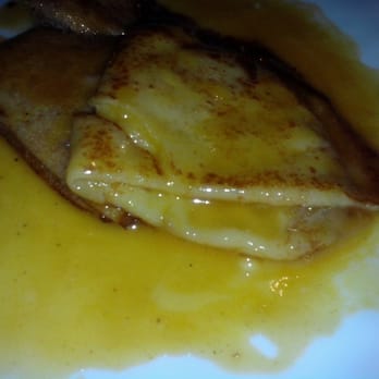 Bistro Provence - Crepe w/almond cream and passionfruit sauce - French Near Me - Bethesda, Maryland Bistro Provence - Crepe w/almond cream and passionfruit sauce - French Near Me - Bethesda, Maryland