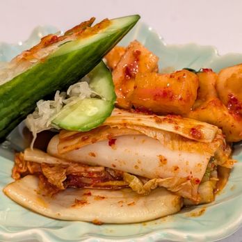 Anjin - Kimchi sampler - Japanese Near Me - Costa Mesa, California
