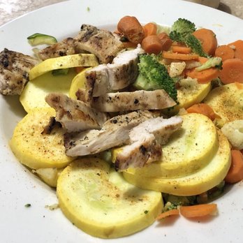 Interurban - Vegetable Plate Plus Grilled Chicken - American Near Me - Chickasha, Oklahoma
