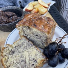 Grin City Bakery Blueberry Fritter Bread Grin City Bakery Blueberry Fritter Bread