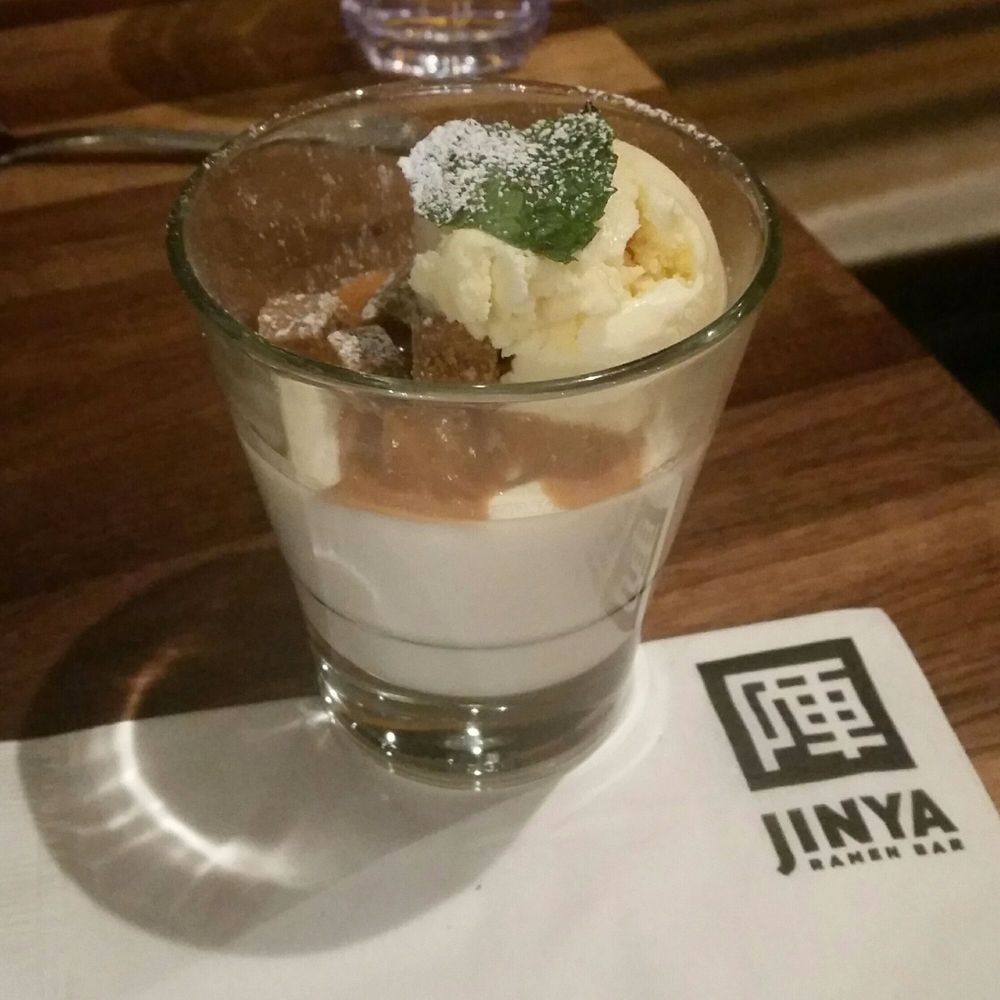 JINYA Ramen Bar - Omaha - Forgot the name already, but this pudding dessert was deliciously squishy! - Ramen Near Me - Omaha, Nebraska JINYA Ramen Bar - Omaha - Forgot the name already, but this pudding dessert was deliciously squishy! - Ramen Near Me - Omaha, Nebraska