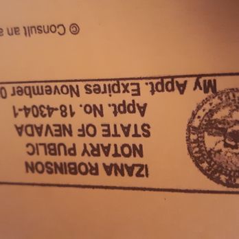 The UPS Store - This person does illegal notaries we never met but an illegal document says i signed in front of izana Robinson show me where i signed atyou - Shipping Centers Near Me - North Las Vegas, Nevada The UPS Store - This person does illegal notaries we never met but an illegal document says i signed in front of izana Robinson show me where i signed atyou - Shipping Centers Near Me - North Las Vegas, Nevada