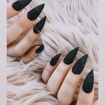 The Polish Lounge - Full set dip acrylics with glitter - Nail Salons Near Me - Gilbert, Arizona The Polish Lounge - Full set dip acrylics with glitter - Nail Salons Near Me - Gilbert, Arizona