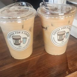 Iced lattes Iced lattes