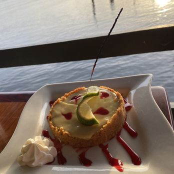 Grille Riverview - Key Lime Pie for birthday wishes - Seafood Near Me - New Smyrna Beach, Florida