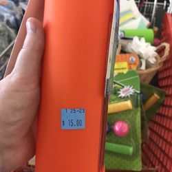Sheriff Ranches - $15!  Yes this is brand new, but a $15 water bottle with a silicone cover. Smh
