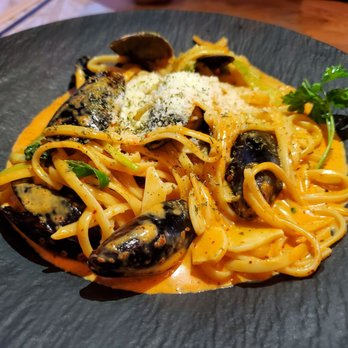 Lab No.1 - Fire cream pasta (3.5/5) - Asian Fusion Near Me - Centreville, Virginia Lab No.1 - Fire cream pasta (3.5/5) - Asian Fusion Near Me - Centreville, Virginia