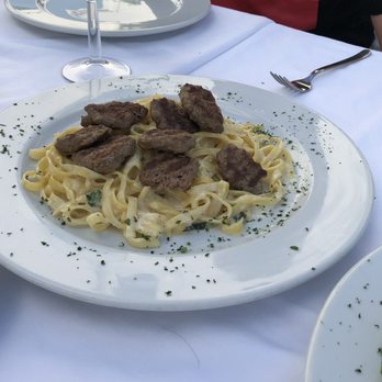 Arma Restaurant - Meatballs with fettuccine Alfredo sauce. - Bars Near Me - Antalya, 07 Arma Restaurant - Meatballs with fettuccine Alfredo sauce. - Bars Near Me - Antalya, 07
