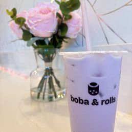 Taro milk tea Taro milk tea