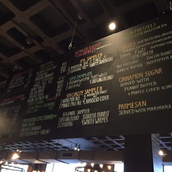 Harpoon Brewery - Beer and pretzel menu - Breweries Near Me - Boston, Massachusetts