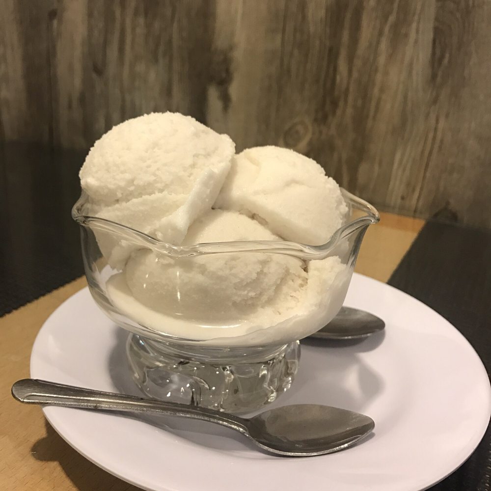 Surin Thai Eatery - Coconut ice cream -- the best vegan ice cream ever-- and only 3$! - Thai Near Me - Simi Valley, California Surin Thai Eatery - Coconut ice cream -- the best vegan ice cream ever-- and only 3$! - Thai Near Me - Simi Valley, California