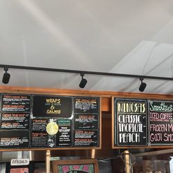 Humblebee cafe - More menu boards