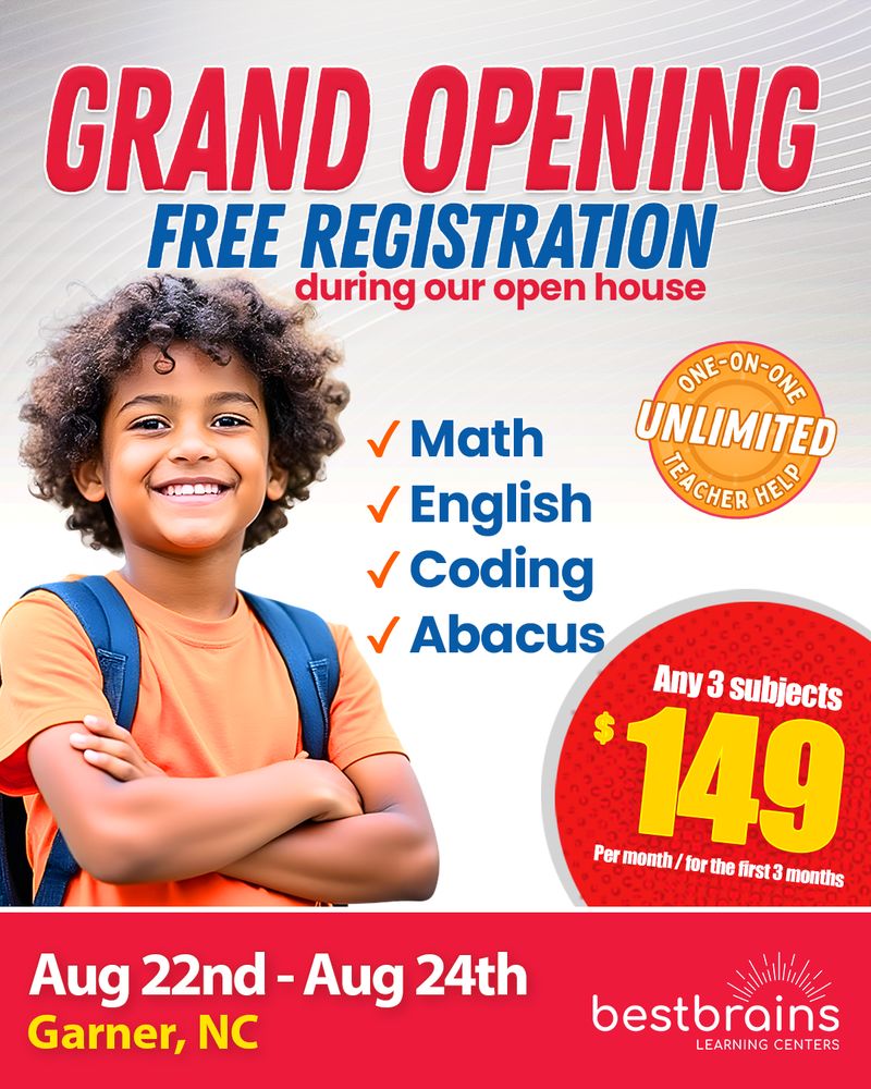 Best Brains Learning Center - reading tutor in Garner, NC