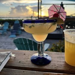 Nokomo's Sunset Hut - Mango jalapeño margarita