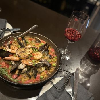 La Marcha Tapas Bar - Paella Marinera - Spanish Near Me - Berkeley, California